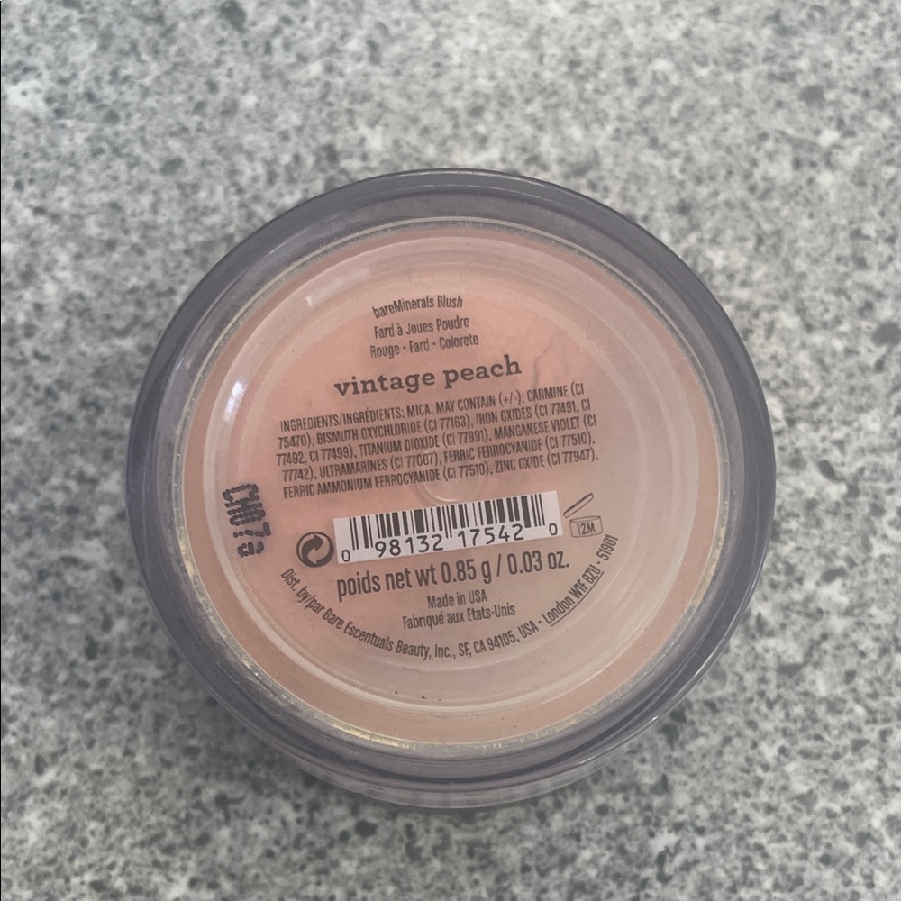 bareMinerals Vintage Peach Blush
